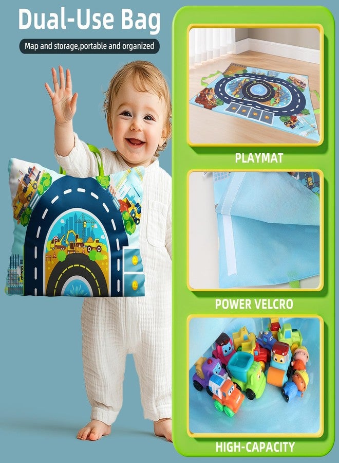 ALASOU 12 PCS Soft Rubber Car Toys for 1 Year Old Boy with Playmat/Storage Bag|1 Year Old Boy Gifts|1st Birthday Gifts for Toddler Toys Age 1-2|Baby Toys 12-18 Months - Image 5