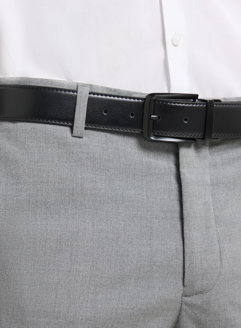 Robert Wood  Genuine Leather Reversible Formal Belt for Men | Best Price UAE