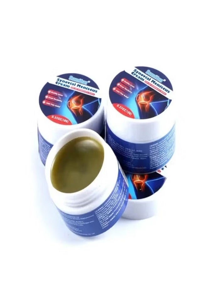 Sumifun كريم الغضروف الزليلي، مرهم تخفيف الألم، يعزز الحركة والمرونة، يدعم صحة المفاصل، يشجع على قوة وكثافة المفاصل 10 جرام * 5 قطع - Image 1