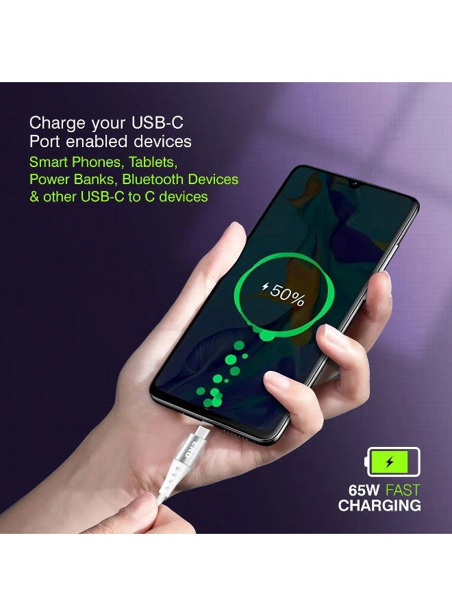 ERD C TO C مضفرة وعلبة معدنية 65 واط - Image 4