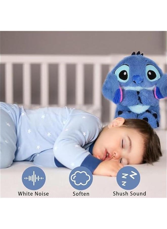 Generic - The Stitch Anxiety Relief Stuffed Animals & Teddy Bears with Sensory Details Music Lights & Rhythmic Breathing Motion - Image 1