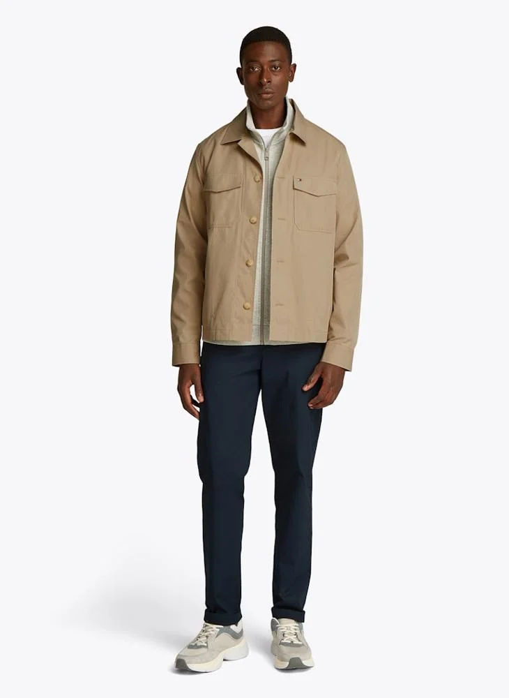 TOMMY HILFIGER Cotton Nylon Shirt Jacket