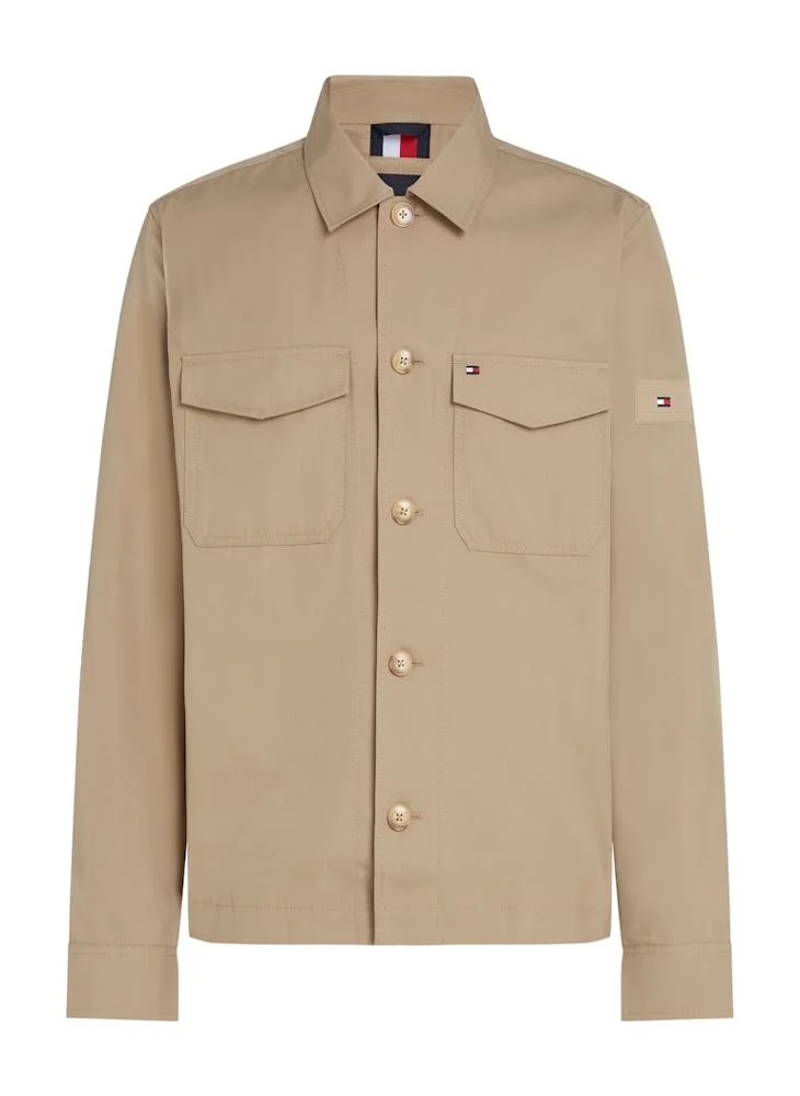 TOMMY HILFIGER Cotton Nylon Shirt Jacket