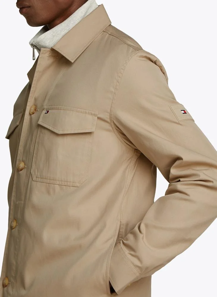 TOMMY HILFIGER Cotton Nylon Shirt Jacket