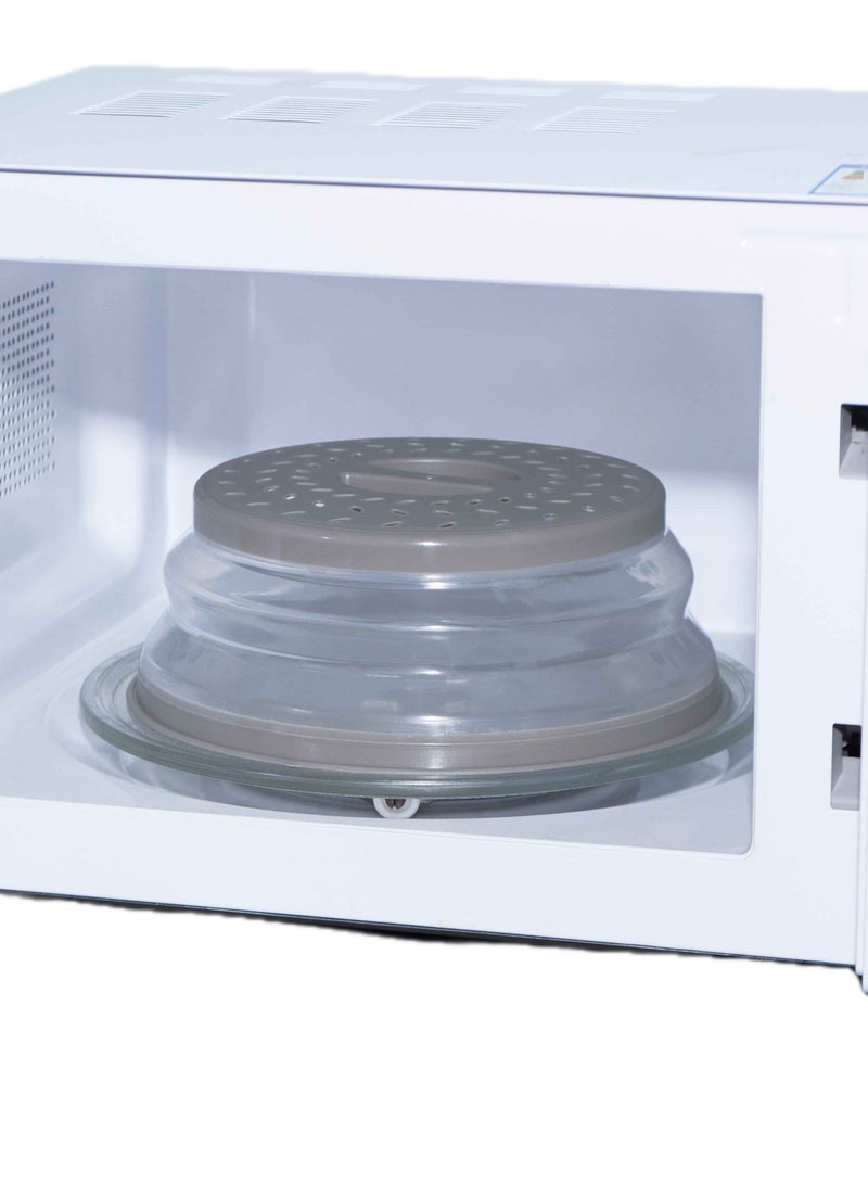 غطاء ميكروويف سيليكون قابل للطي متعدد الاستخدامات للمطبخ لإعادة تسخين الطعام - Image 3