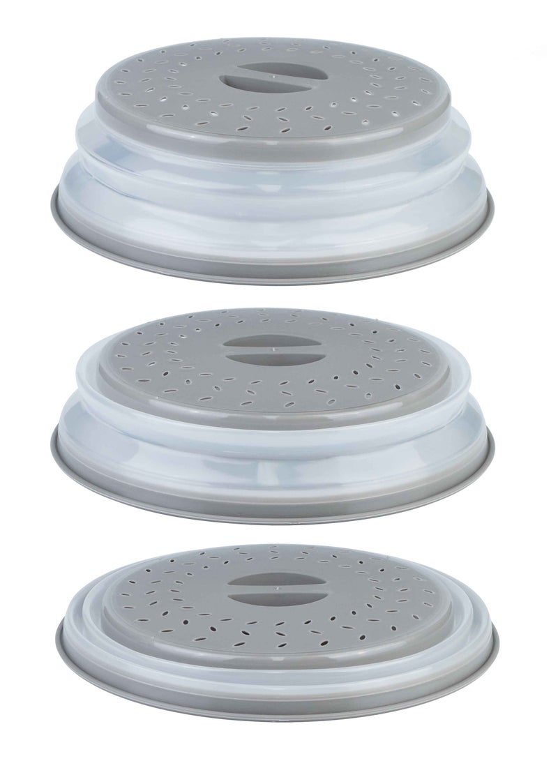 غطاء ميكروويف سيليكون قابل للطي متعدد الاستخدامات للمطبخ لإعادة تسخين الطعام - Image 4