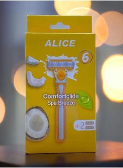 Alice Comfort Glide Spa Breeze + 2 Razor - pzsku/Z7E3741CF02D859DDDFD4Z/45/_/1714046853/dd837c91-90d5-4a05-8f85-7a721d139367