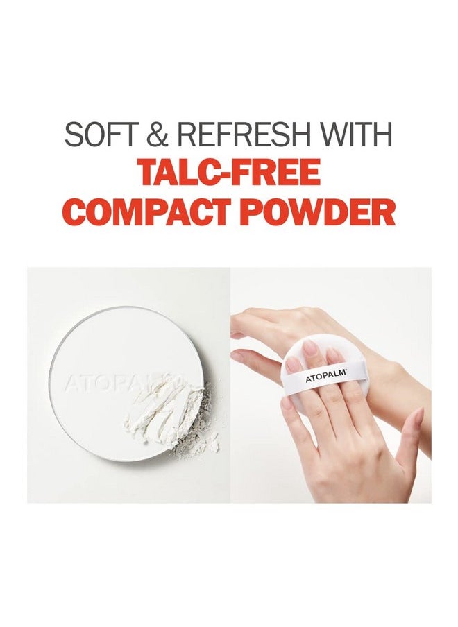 Atopalm ATOPALM | Derma Soothing Powder Pact | Cornstarch Baby Powder Talc Free | Panthenol for Calming Sweat Rash | Prevent Prickly Heat | Baby Powder Travel Size | Gentle Baby Skin Care | 0.8 oz (23g)  - Image 4