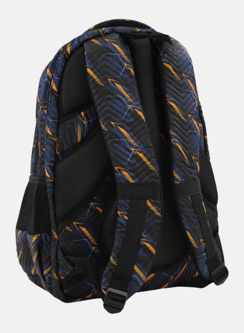 Migo Backpack 18 Inches – Black & Orange - Image 2