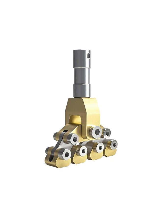 POIET Electric Instruments Fret Press Repair Tool Guitar Fractal Fret Press Various Radius Fret Board Curvatures - Image 1