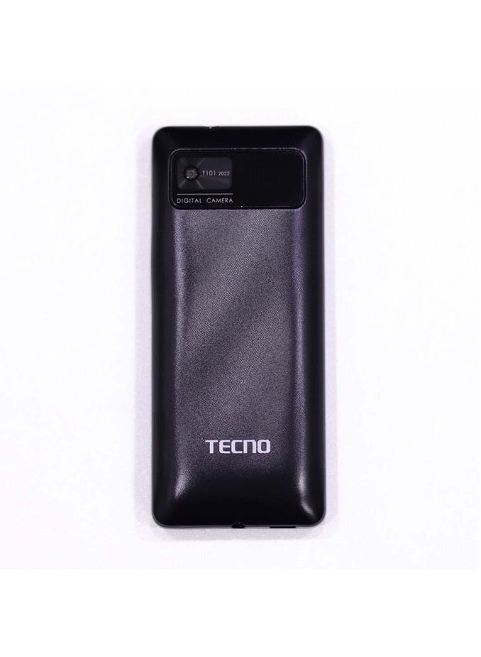TECNO T101 Dual SIM Black - Image 2