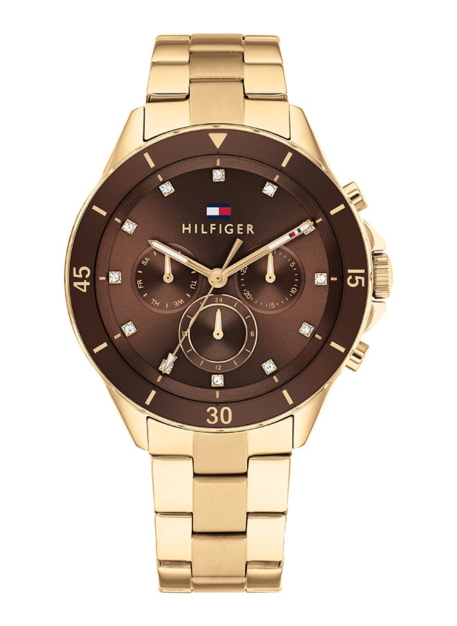 TOMMY HILFIGER Women's Analog Round Shape Stainless Steel Wrist Watch 1782709 - 40 Mm  - Image 1