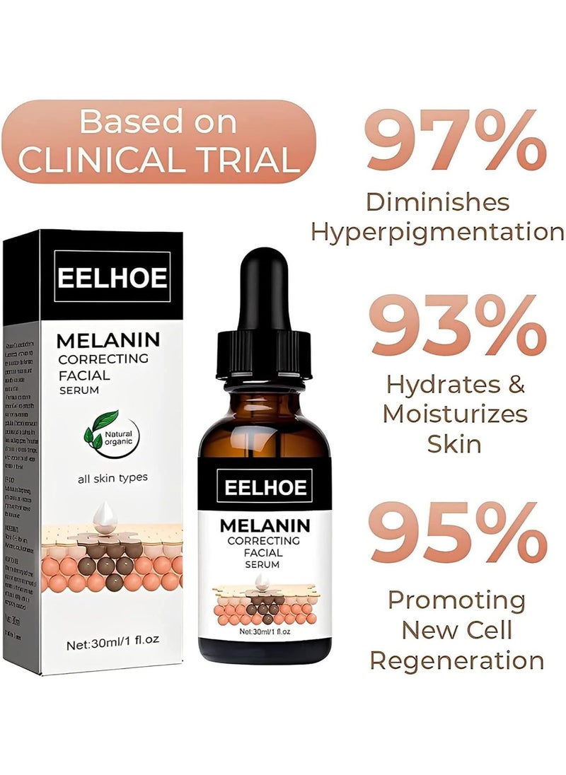 EELHOE Melanin Correcting Facial Serum, Anti-Oxidation Serum, Skin Care Moisturising Repair Serum, Collagen Serum Vitamin C, Hyaluronic Acid Vitamin C Serum for Face  - Image 3