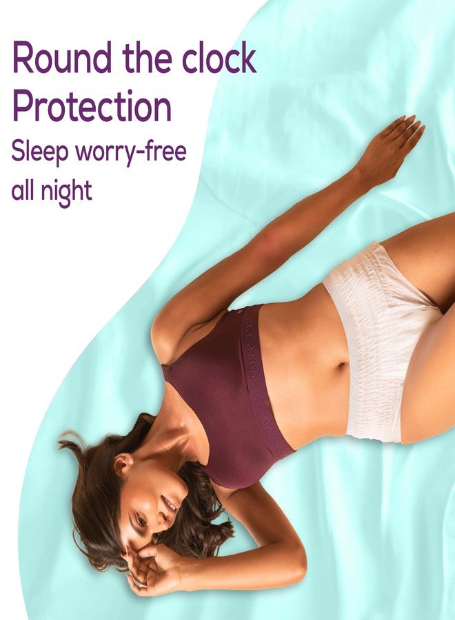 Evereve Period Panty For Girls & Women, (XXL-XXXL), 10 Pcs, 360 Degree Coverage, 0% Leaks, High Absorbency For Heavy Flow, Maternity Delivery Pads, Postpartum & Overnight Protection, Disposable Panty - Image 4