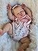 iCradle Reborn Baby Dolls 24 Inch 60cm Pickle Girl Lifelike Newborn Toddler Dolls Soft Weighted Cloth Body Advanced Painted Birthday Set for Kids 3 - Image 3