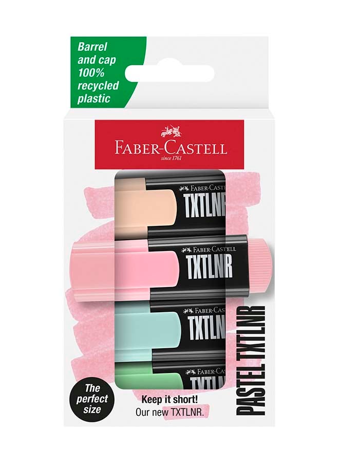 محفظة تمييز TXTLNR باستيل من 4 (CB)