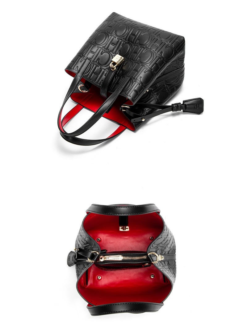 سي اتش سي اتش ​حقيبة كتف نسائية من CHCH: كروس بودي عصري بسحاب، تجمع بين الموضة والوظيفية في تصميم واحد - Image 4