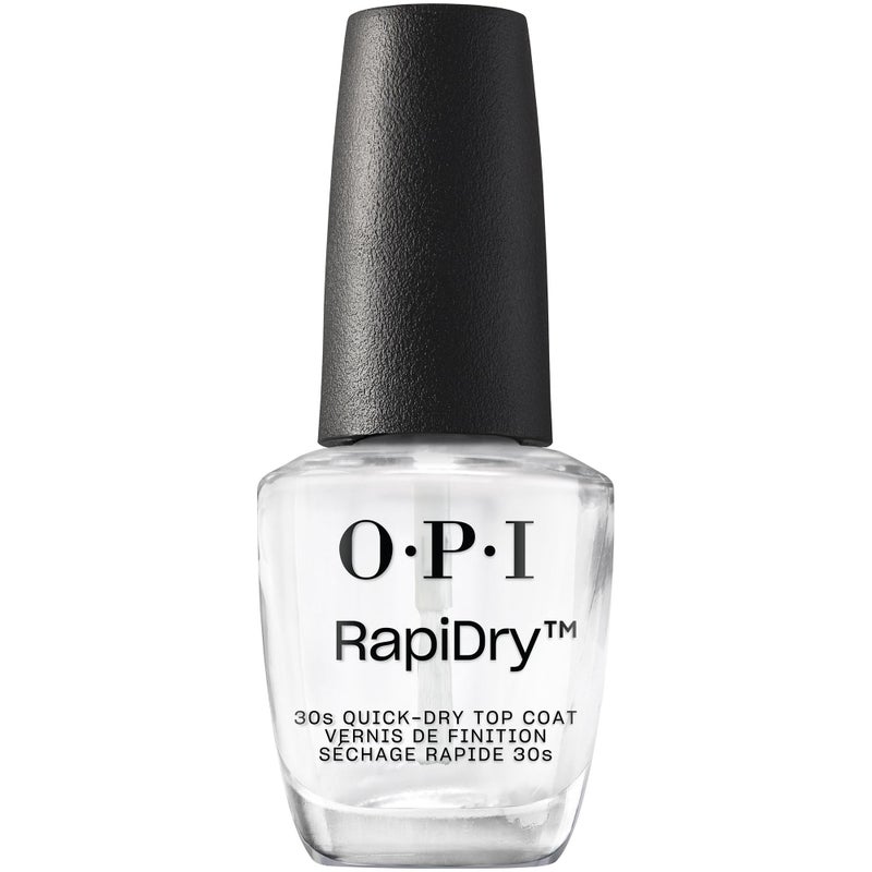OPI RapiDry Nail Polish Top Coat | Quick Drying Top Coat | Quick Dry, High Shine & Glossy, Protects Nails - Image 1