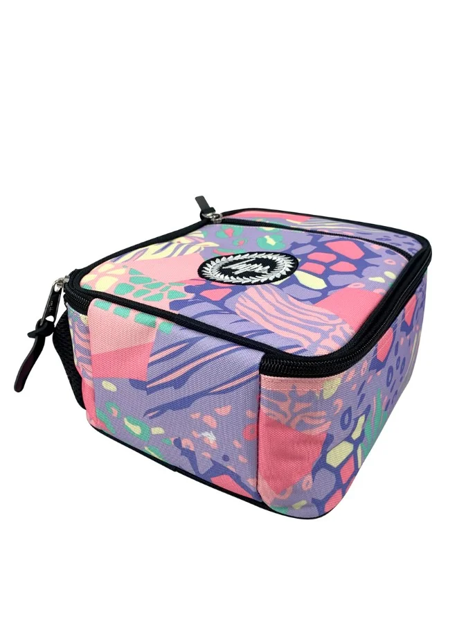 JUST HYPE Insulated Lunch Bag - Multi Pastel Prints
