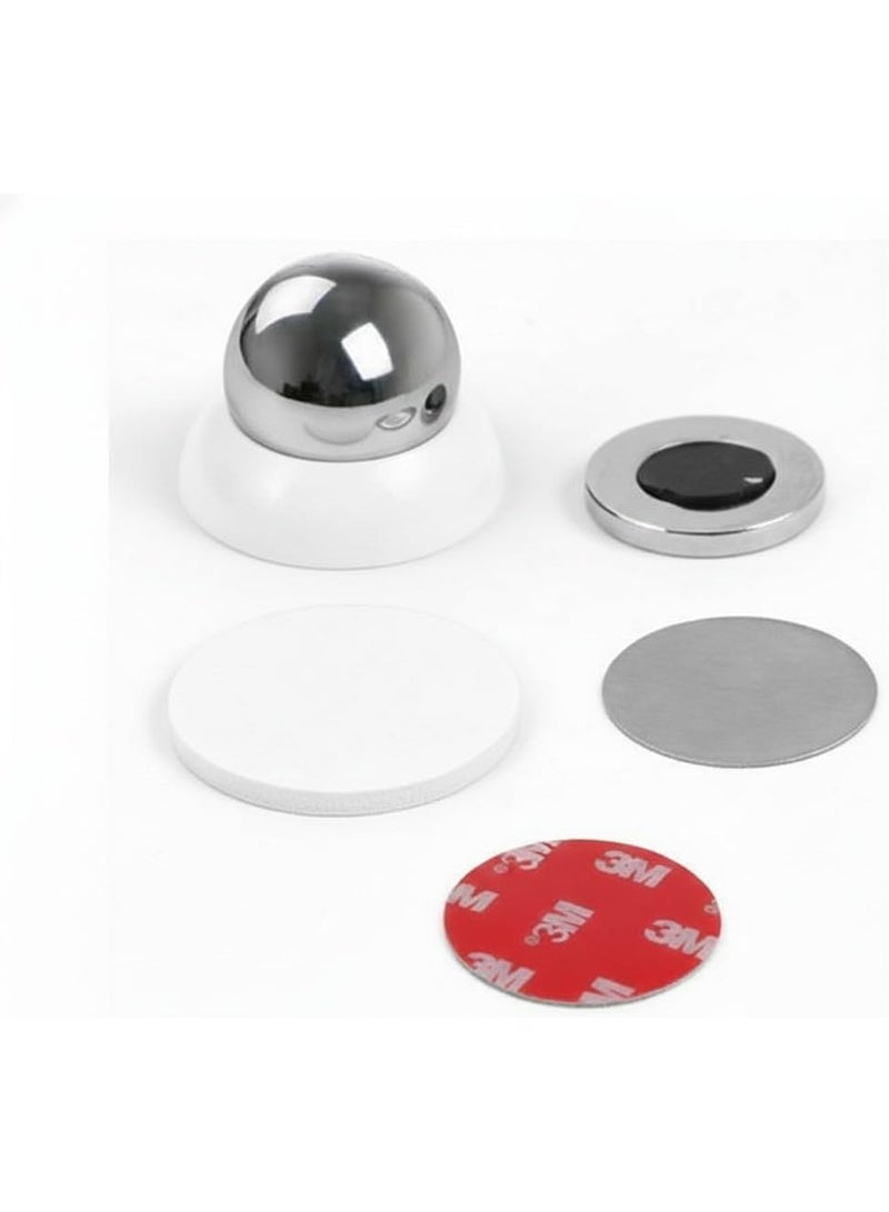 حامل موبايل مغناطيسي للسيارة دوران 360 درجة – تصميم صغير يثبت على فتحة التهوية، حامل هاتف عالمي قوي الثبات لجميع الهواتف الذكية - Image 5