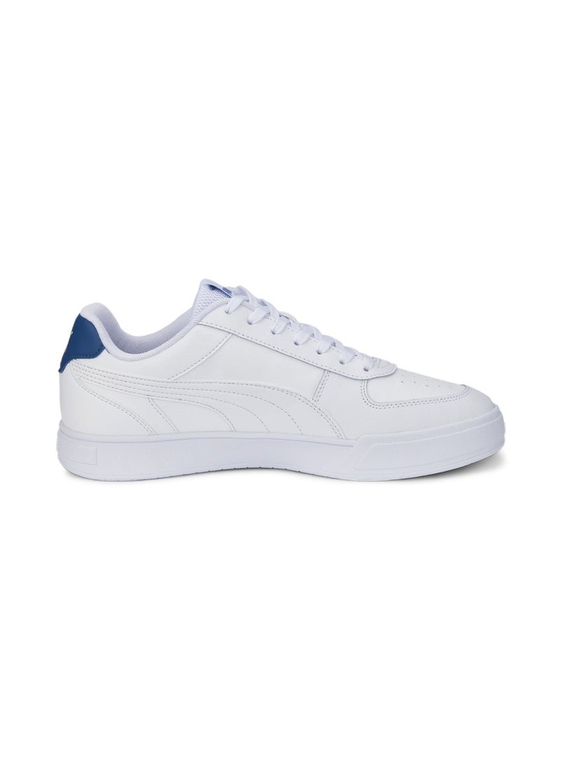 PUMA Caven Mens White Trainers - Image 5