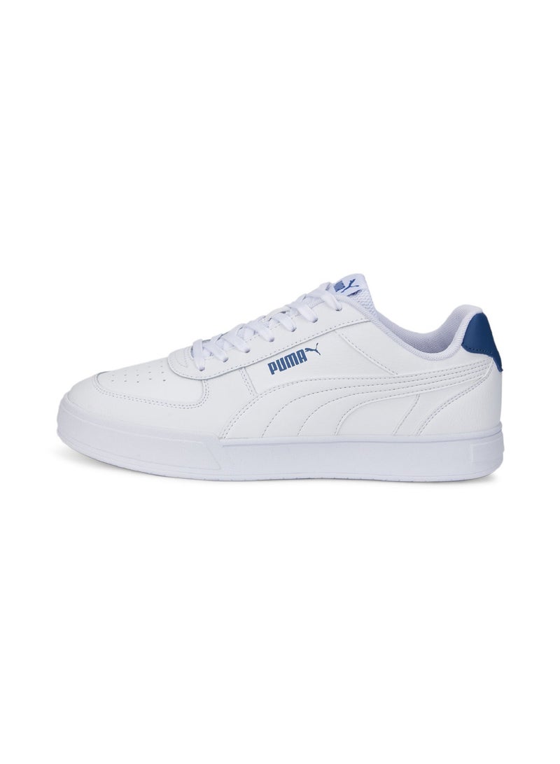 PUMA Caven Mens White Trainers - Image 1