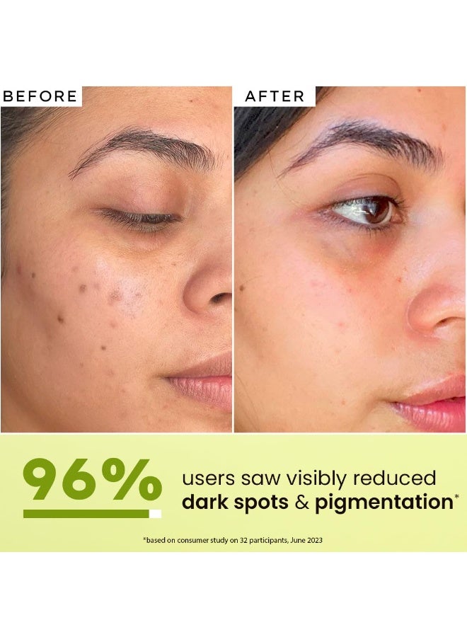 Hyphen Daily Glow Defence Duo - Combo | golden hour glow Brightening Face Serum 15ml & All I Need Sunscreen SPF 50 PA++++ 30ml | Brightens + Protects with Niacinamide,Vit C Rich Kakadu Plum| All Skin Types - Image 4