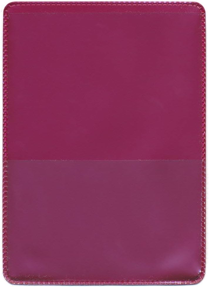 SMART+ StoreSMART Metallic Maroon Auto Insurance and ID Card Holder – 2 Pack RFS20-MM2 Durable Vinyl Wallets for Vehicle Registration, Insurance Cards, Business Cards, IDs, Organizers, Document Storage - Image 1