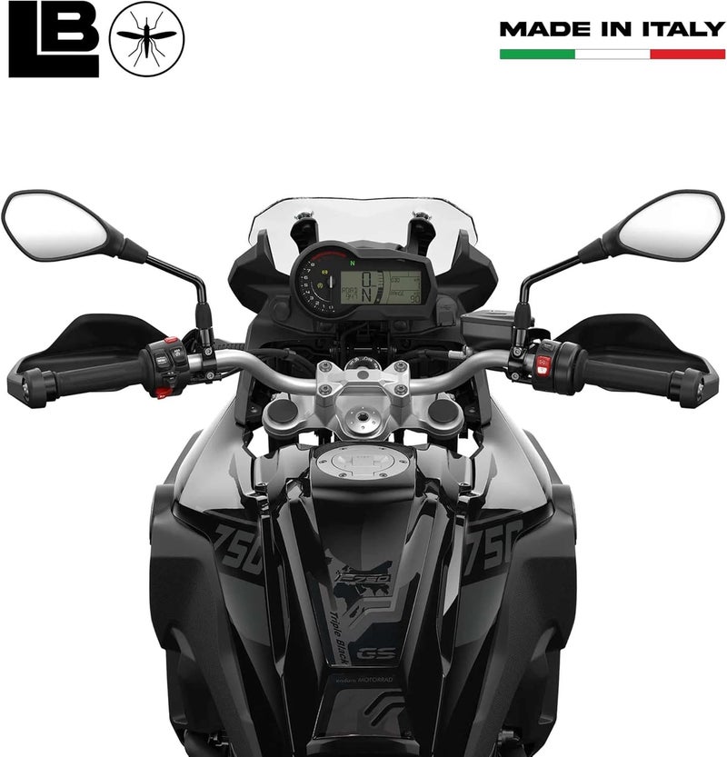 labelbike 3D Sticker Motorcycle Tank Pad Protection for BMW F 750 GS Triple Black 2021-2023 - Image 3