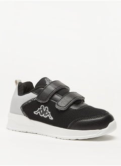 Kappa Boys' Mesh Sports Shoes with Hook and Loop Closure  - Image 1