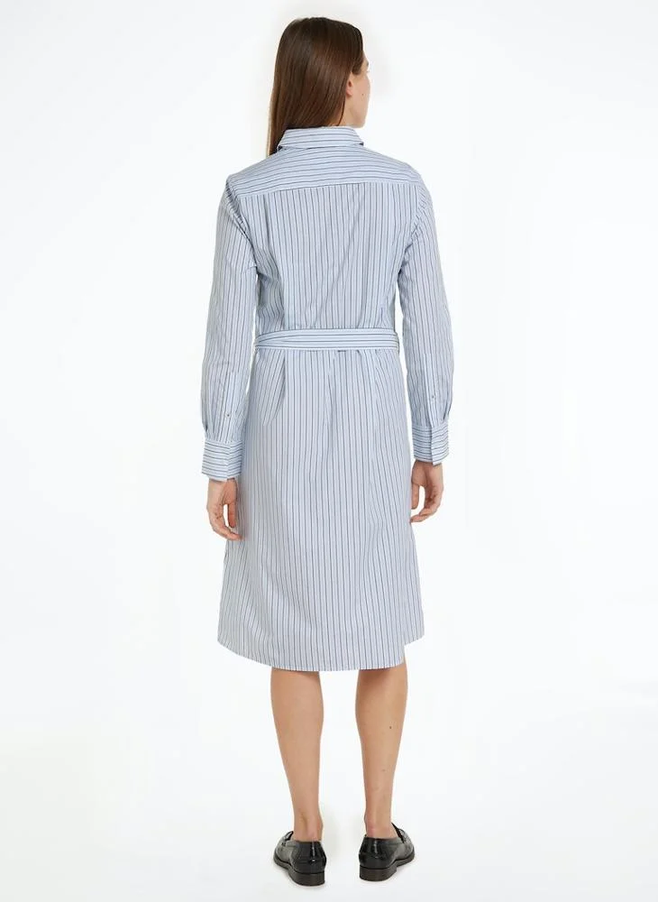 TOMMY HILFIGER Striped Shirt Dress