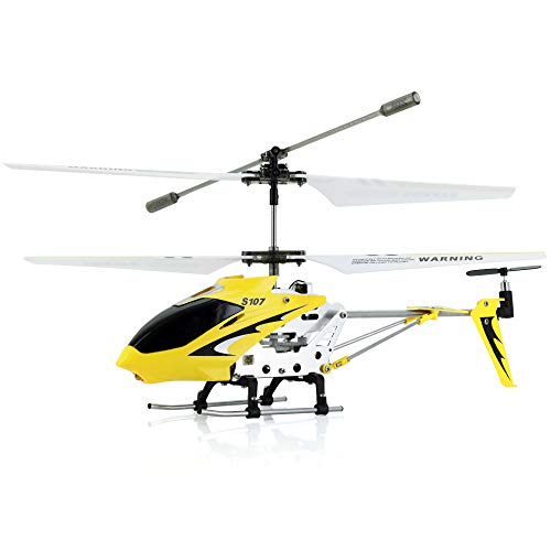 SYMA Tenergy Syma S107S107G RC Helicopter  Yellow - Image 1