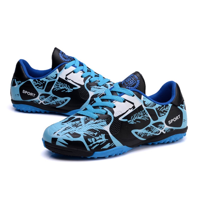 Batch Youth Fashion Football Sneakers Kidsren'S Broken Nail Indoor And Outdoor Comprehensive Training Football Shoes - Image 3