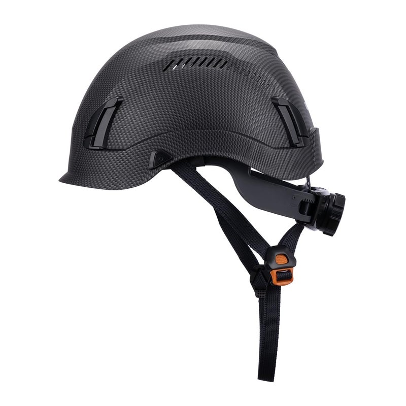Land Helmets EcoPro Safety Helmet - ANSI/ISEA Z89.1-201 Type 1 Class C Vented - OSHA Approved - Lightweight Helmet for Arborist, Scafollding & Rescue - Image 5