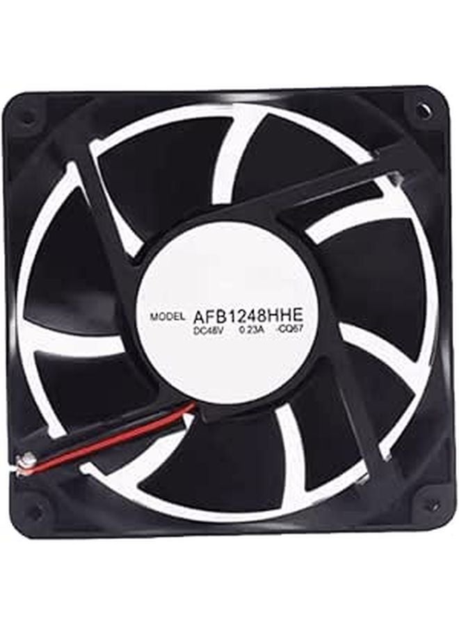 48V 12038 0.23A 12CM 120mm Cooling Fan 120 x 120 x 38mm High Airflow - Image 1