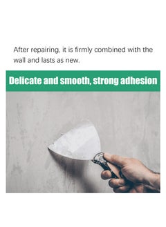 JUE-FISH Wall repair paste, drywall repair kit, wall patcher with scraper, wall hole filling wall repair subsidy kit, quick and easy wall hole filling solution  - Image 4