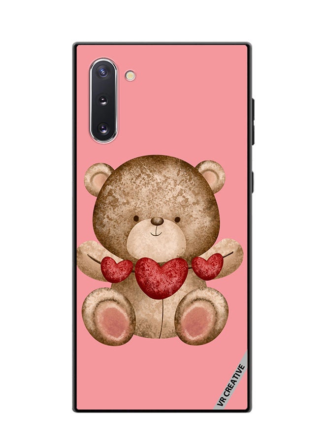 VR CREATIVE Protective Case Cover For Samsung Galaxy Note10 5G Bear Love Design Multicolour - Image 1