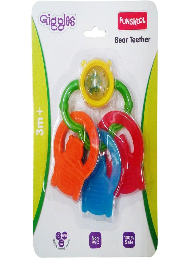 Funskool Giggles Bear Teether Pack - Image 1