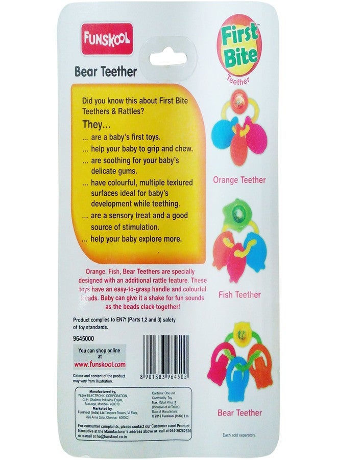 Funskool Giggles Bear Teether Pack - Image 2
