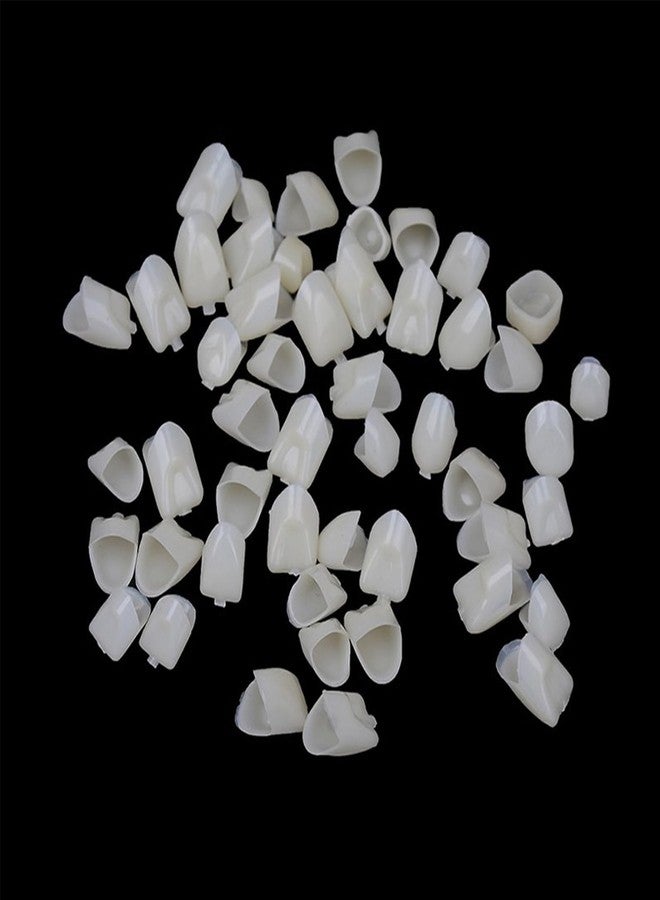 Ceonam 120 Pieces Fake Tooth Cap Crown Front Teeth with Tooth Repair Thermal Beads Cap Filler for Teaching or DIY (120pcs Front - Image 3