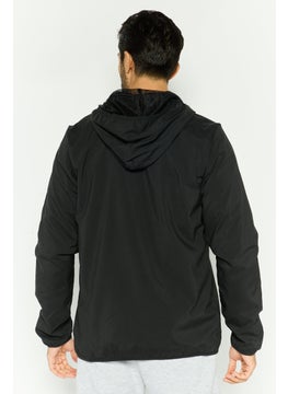 BRAVE SOUL Men Sportswear Fit Training Track Jacket, Black  - Image 3