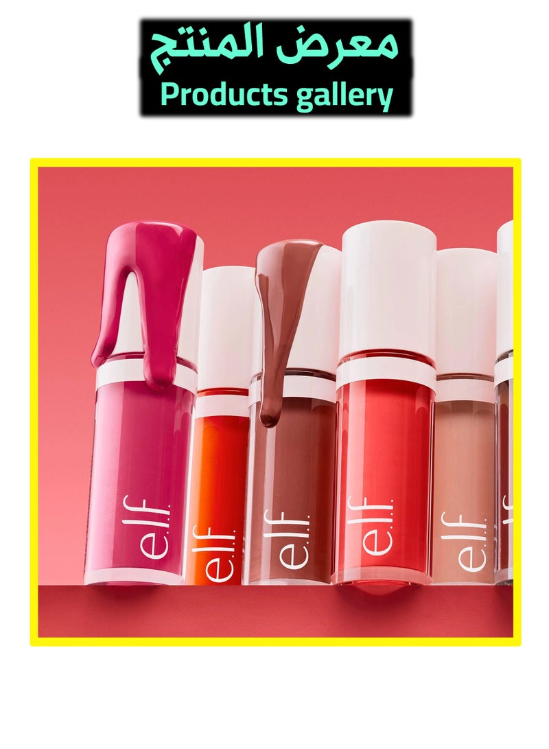 elf Camo Liquid Blush, Long-Lasting Liquid Blush For High-Pigment Colour, Creates A Soft, Dewy Finish (Coral Crush) - Image 5