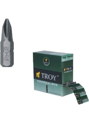 Troy 22252 Bit Set (PH2X25MM, 100PCS) 
