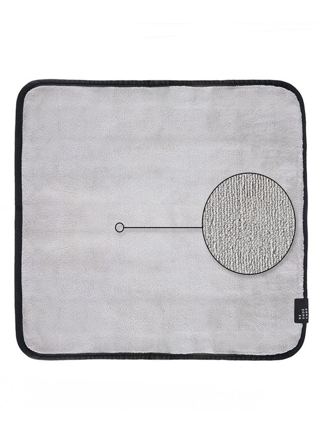 RESHOEVN8R Premium Microfiber Cleaning Cloth - 11.5in x 11.5in - Super Soft Absorbent Microfiber Towel for Cleaning Shoes & Sneakers - Lint-Free & Machine Washable - Image 1