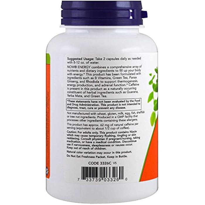 now Energy - Metabolic Diet 90 Vcaps - Image 3