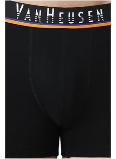 Van Heusen Van Heusen Cotton Men Active Swift Dry Trunks - Mesh Panel, Breathable_40044_Pure Black_Xl, X Large  - Image 4