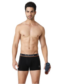Van Heusen Van Heusen Cotton Men Active Swift Dry Trunks - Mesh Panel, Breathable_40044_Pure Black_Xl, X Large  - Image 5