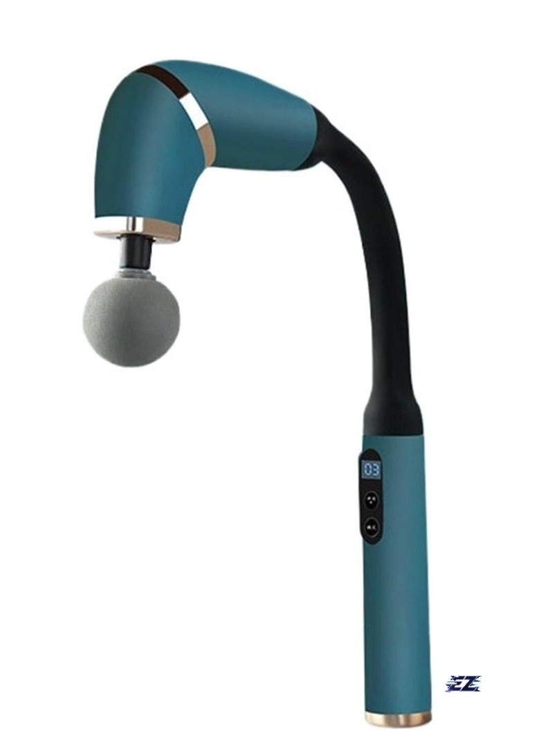 ELTRAZONE Massage Gun with Extended Handle – U-Shaped Back Massager for Deep Tissue Pain Relief, Neck, Shoulders, Legs & Full Body Recovery | Powerful, Ergonomic Design for Ultimate Comfort and Relaxation - Image 1