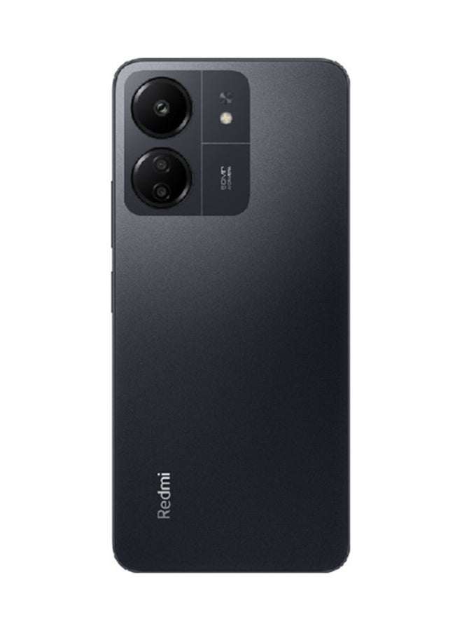 شاومي هاتف Redmi 13C ثنائي الشريحة بلون أسود منتصف الليل وذاكرة وصول عشوائي (RAM) سعة 8 جيجابايت وذاكرة داخلية 256 جيجابايت ويدعم تقنية 4G - الإصدار العالمي - Image 3