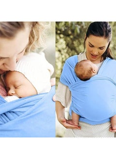 Generic Baby Wrap Bag, Baby Carrier, Multifunctional Cover Elastic Baby Carrier Comfortable Baby Wrap Baby & Newborn Wrap Up to 15 kg  - Image 3